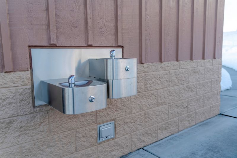 Completed Drinking Fountain Installation